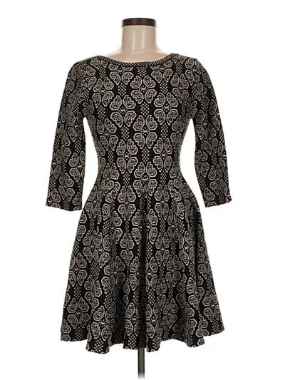 Pre-owned Assorted Brands Cocktail Dress In Black