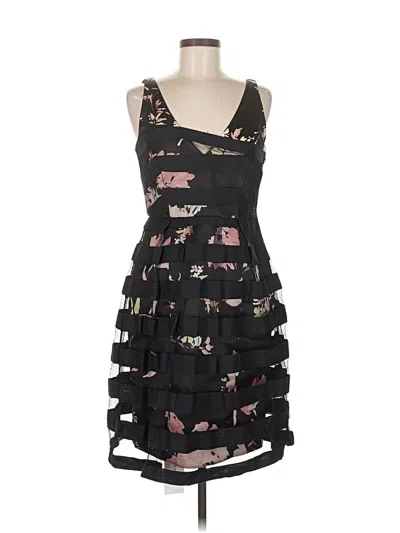 Pre-owned Assorted Brands Cocktail Dress In Black