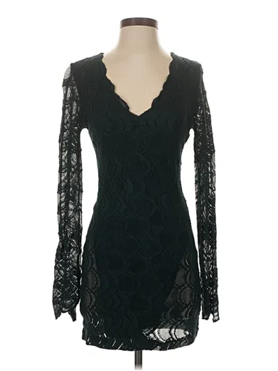 Pre-owned Assorted Brands Cocktail Dress In Black