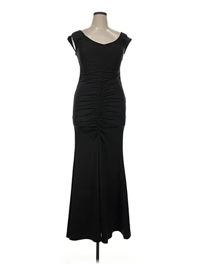 Pre-owned Assorted Brands Cocktail Dress In Black