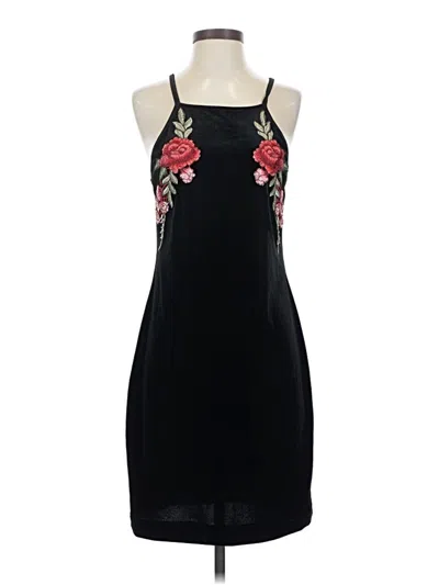 Pre-owned Assorted Brands Cocktail Dress In Black