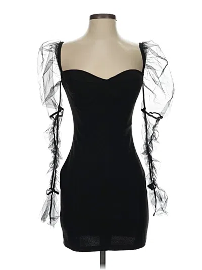 Pre-owned Assorted Brands Cocktail Dress In Black