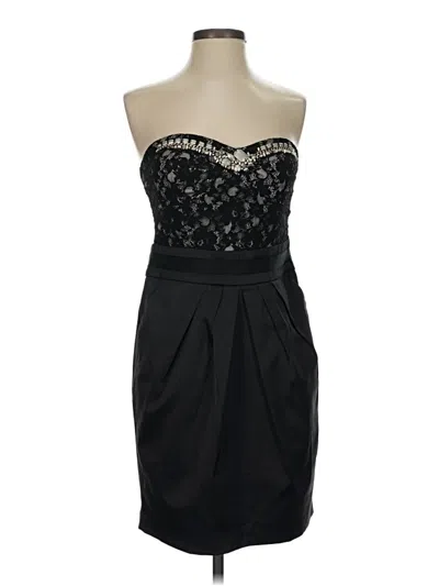 Pre-owned Assorted Brands Cocktail Dress In Black