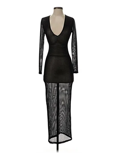 Pre-owned Assorted Brands Cocktail Dress In Black
