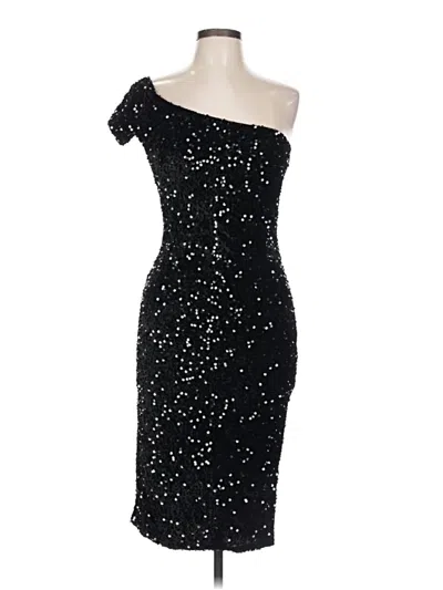 Pre-owned Assorted Brands Cocktail Dress In Black