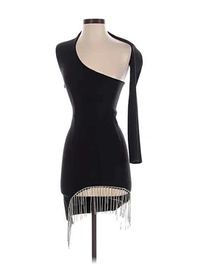 Pre-owned Assorted Brands Cocktail Dress In Black
