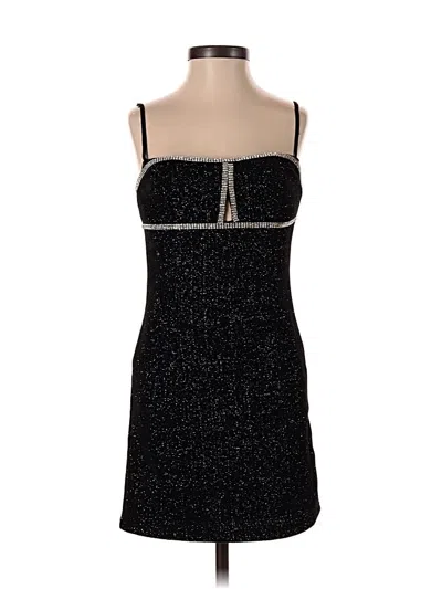 Pre-owned Assorted Brands Cocktail Dress In Black