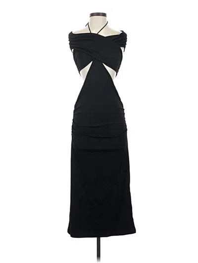 Pre-owned Assorted Brands Cocktail Dress In Black