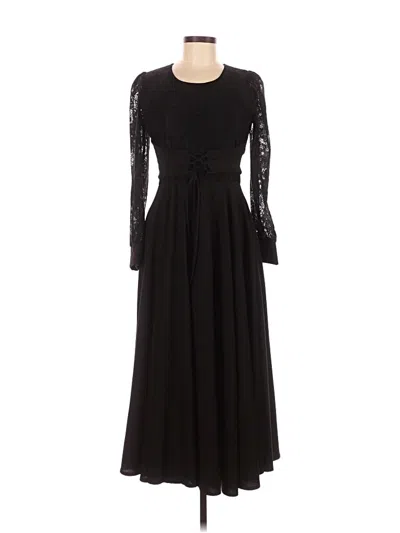 Pre-owned Assorted Brands Cocktail Dress In Black