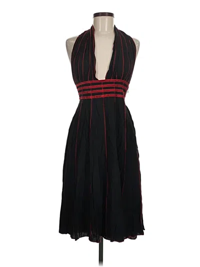Pre-owned Assorted Brands Cocktail Dress In Black