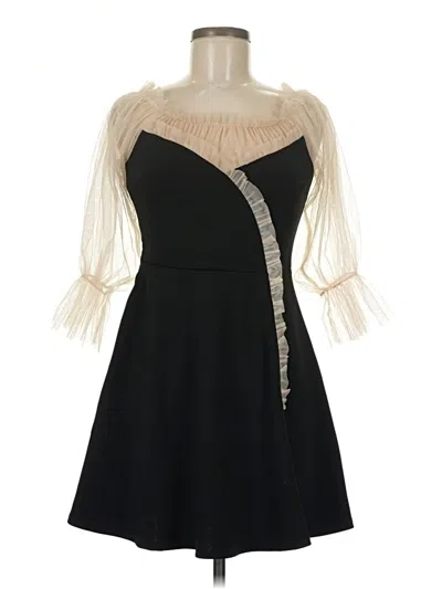 Pre-owned Assorted Brands Cocktail Dress In Black