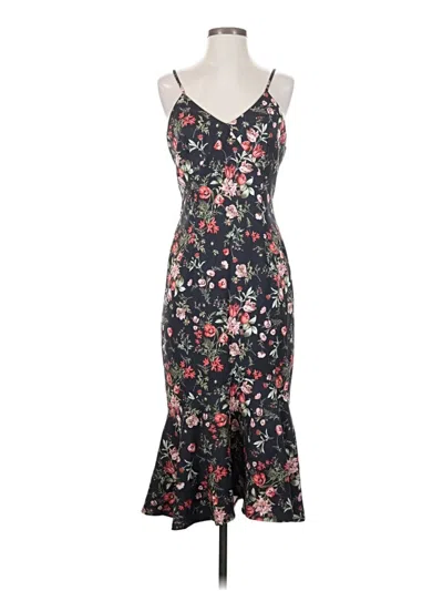 Pre-owned Assorted Brands Cocktail Dress In Black