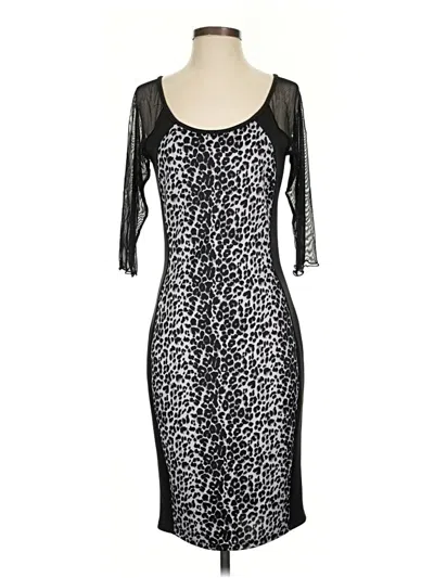 Pre-owned Assorted Brands Cocktail Dress In Black