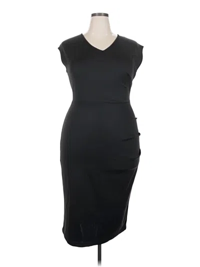 Pre-owned Assorted Brands Cocktail Dress In Black