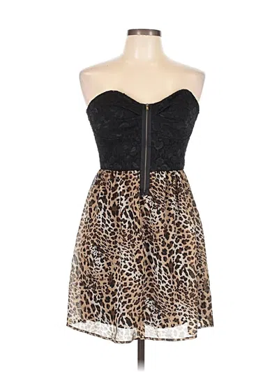 Pre-owned Assorted Brands Cocktail Dress In Black
