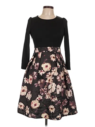 Pre-owned Assorted Brands Cocktail Dress In Black