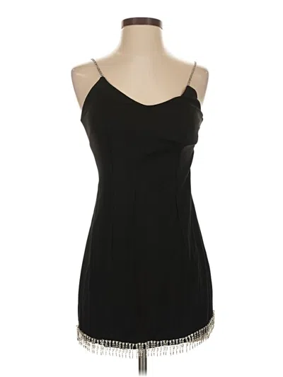 Pre-owned Assorted Brands Cocktail Dress In Black