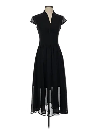 Pre-owned Assorted Brands Cocktail Dress In Black