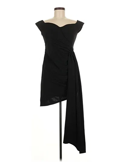 Pre-owned Assorted Brands Cocktail Dress In Black