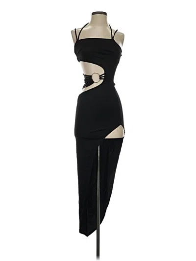 Pre-owned Assorted Brands Cocktail Dress In Black