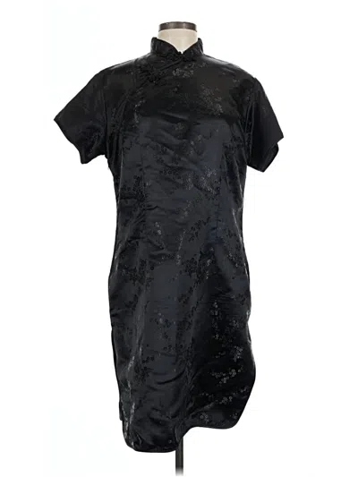 Pre-owned Assorted Brands Cocktail Dress In Black