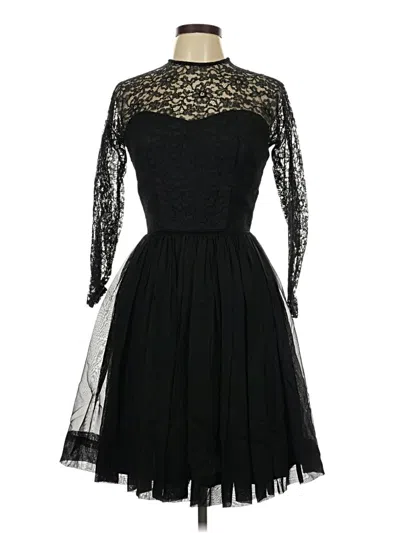 Pre-owned Assorted Brands Cocktail Dress In Black