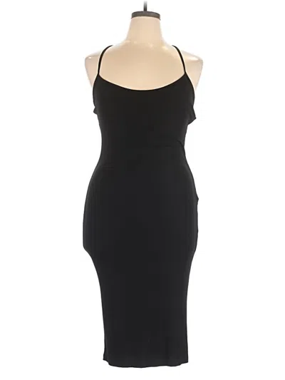 Pre-owned Assorted Brands Cocktail Dress In Black