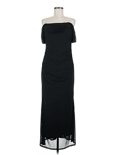 Pre-owned Assorted Brands Cocktail Dress In Black