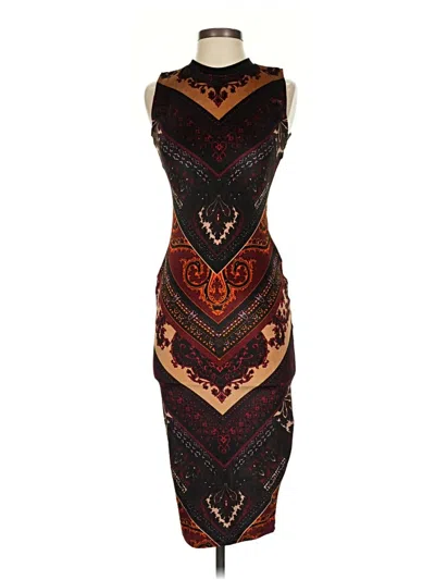 Pre-owned Assorted Brands Cocktail Dress In Black