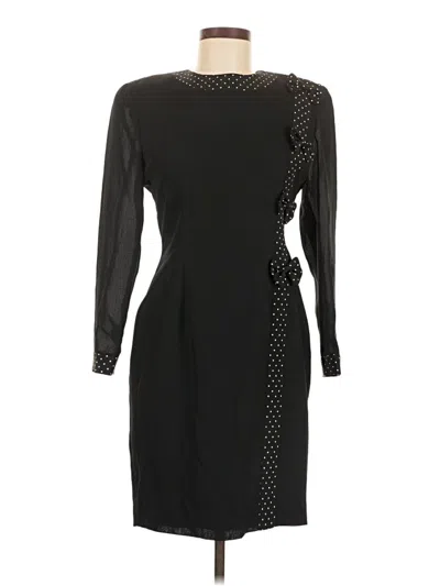 Pre-owned Assorted Brands Cocktail Dress In Black