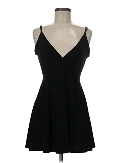Pre-owned Assorted Brands Cocktail Dress In Black