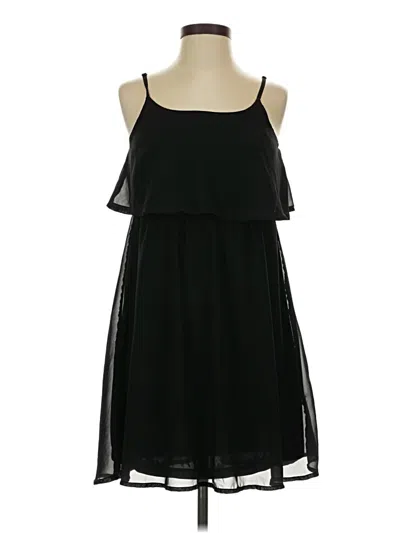 Pre-owned Assorted Brands Cocktail Dress In Black