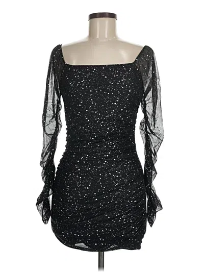 Pre-owned Assorted Brands Cocktail Dress In Black