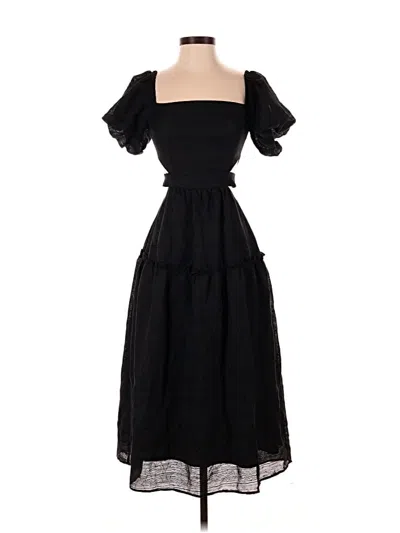 Pre-owned Assorted Brands Cocktail Dress In Black