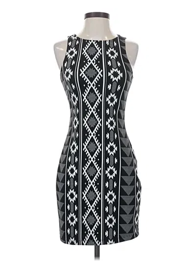 Pre-owned Assorted Brands Cocktail Dress In Black