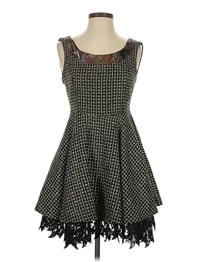 Pre-owned Assorted Brands Cocktail Dress In Black