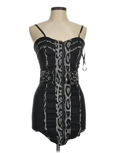 Pre-owned Assorted Brands Cocktail Dress In Black