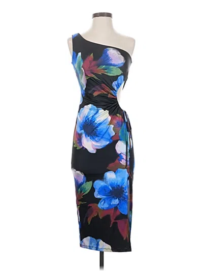 Pre-owned Assorted Brands Cocktail Dress In Black