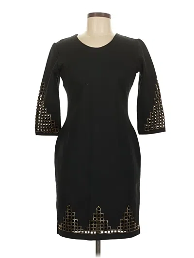 Pre-owned Assorted Brands Cocktail Dress In Black