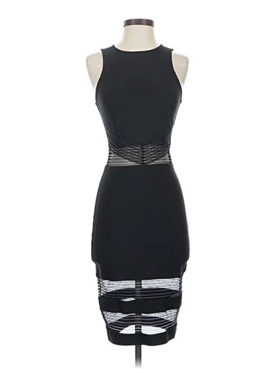 Pre-owned Assorted Brands Cocktail Dress In Black