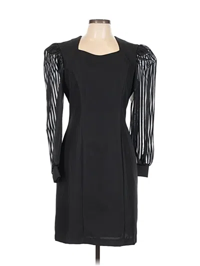 Pre-owned Assorted Brands Cocktail Dress In Black