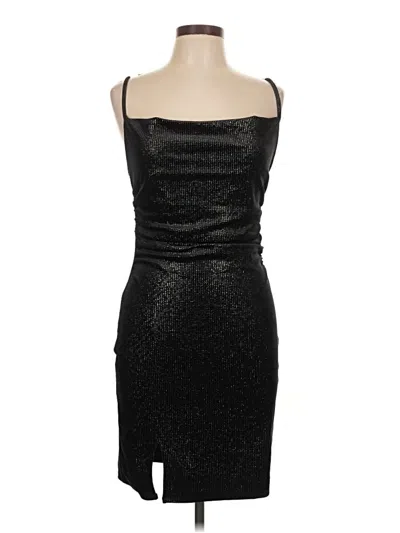 Pre-owned Assorted Brands Cocktail Dress In Black