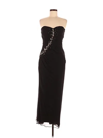 Pre-owned Assorted Brands Cocktail Dress In Black