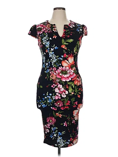 Pre-owned Assorted Brands Cocktail Dress In Black