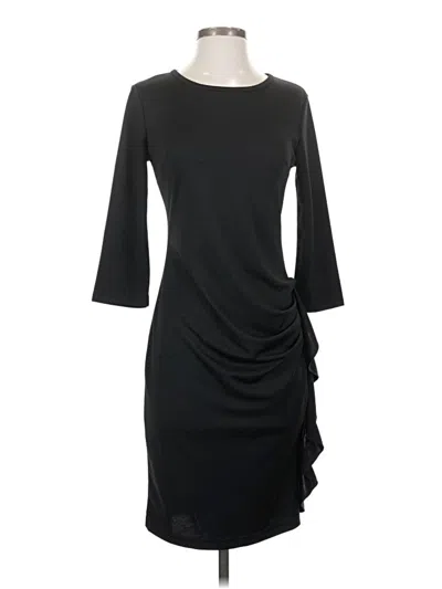 Pre-owned Assorted Brands Cocktail Dress In Black