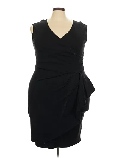 Pre-owned Assorted Brands Cocktail Dress In Black