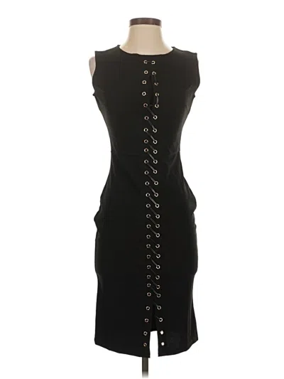 Pre-owned Assorted Brands Cocktail Dress In Black