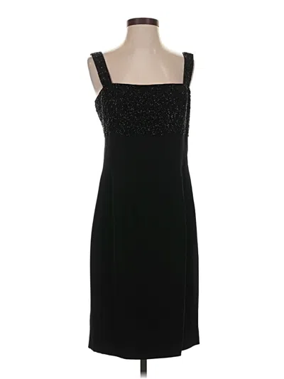 Pre-owned Assorted Brands Cocktail Dress In Black