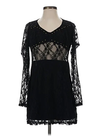Pre-owned Assorted Brands Cocktail Dress In Black