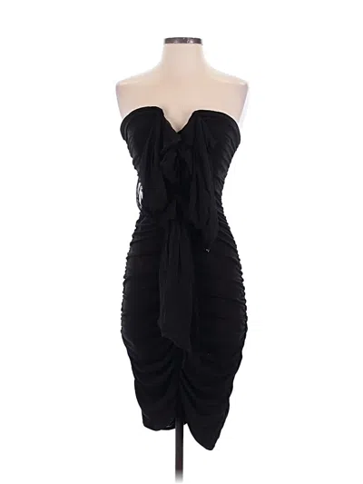 Pre-owned Assorted Brands Cocktail Dress In Black